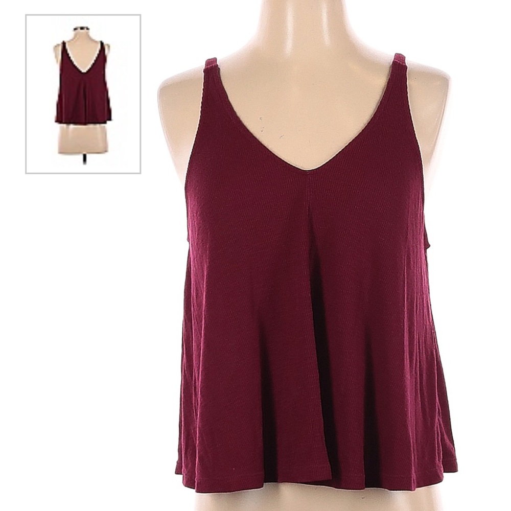 Free People burgundy tank